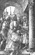 Albrecht Durer, Christ before Pilate